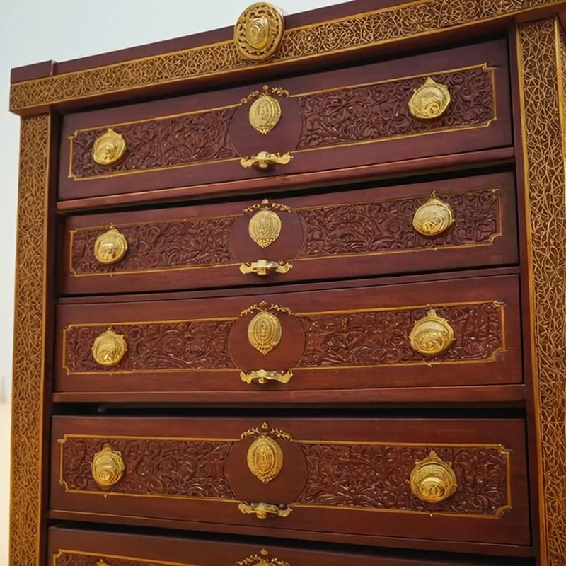 Regał palisander – elegancki mebel drewniany do wnętrz